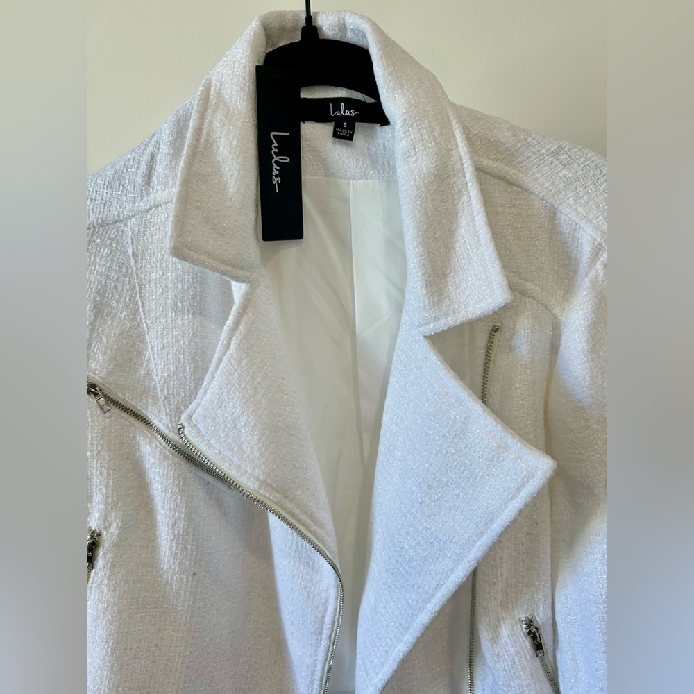 White motto jacket - Picture 4 of 6